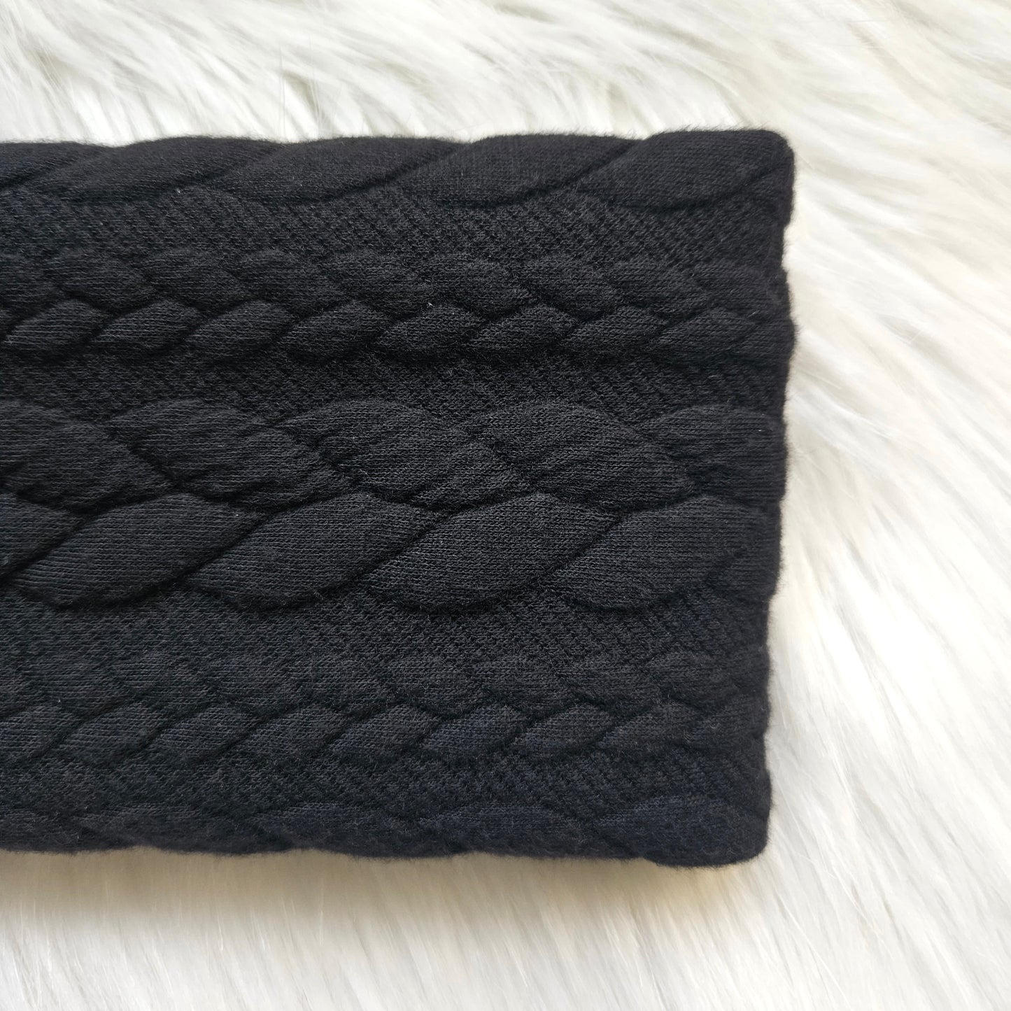 Bandeau SIMPLISTE noir, bandeau chaud, bandeau pour femme