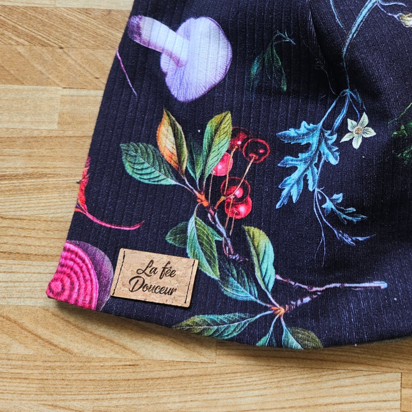 Tuque de LÉGUMES, tuque mince en coton lycra extensible et confortable!