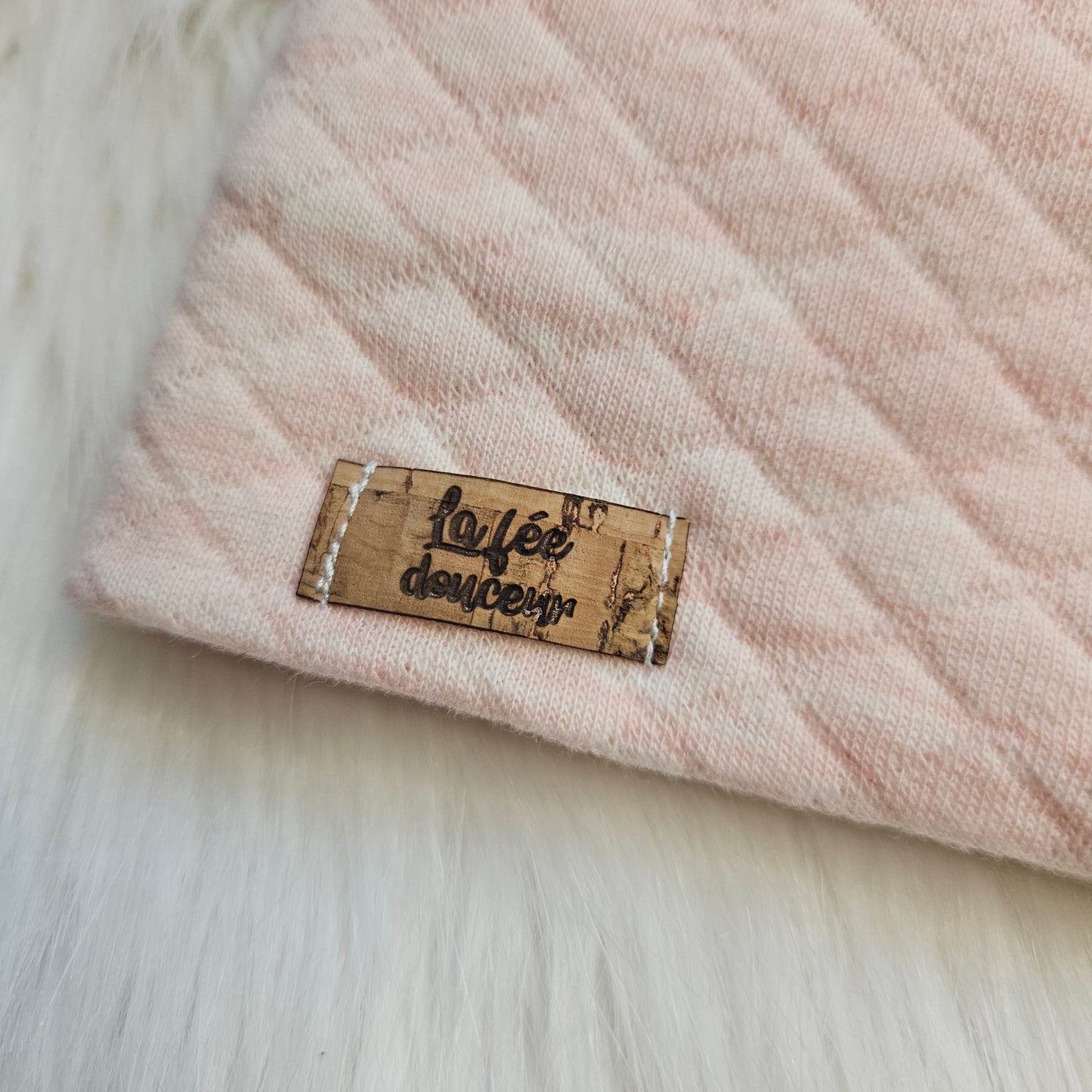 Bandeau SIMPLISTE modèle rose pâle
