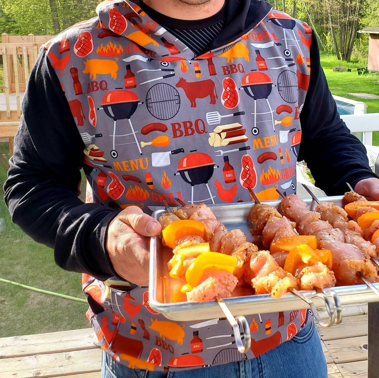 Sweat à capuche pour homme - HOODIE - kangourou - fait et crée au Québec | La fée douceur