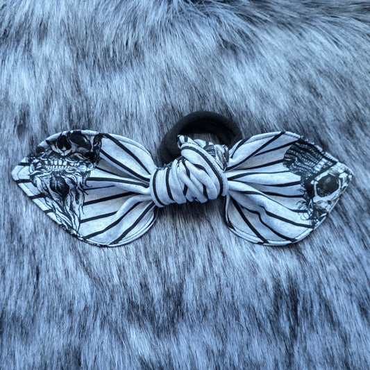 Noeud à cheveux modèle SKULL